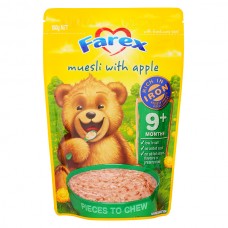 Farex 高铁米粉 婴幼儿米糊 9个月以上苹果口味 150g